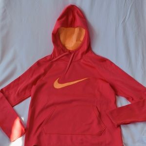 Pink Nike Dri-Fit sweatshirt